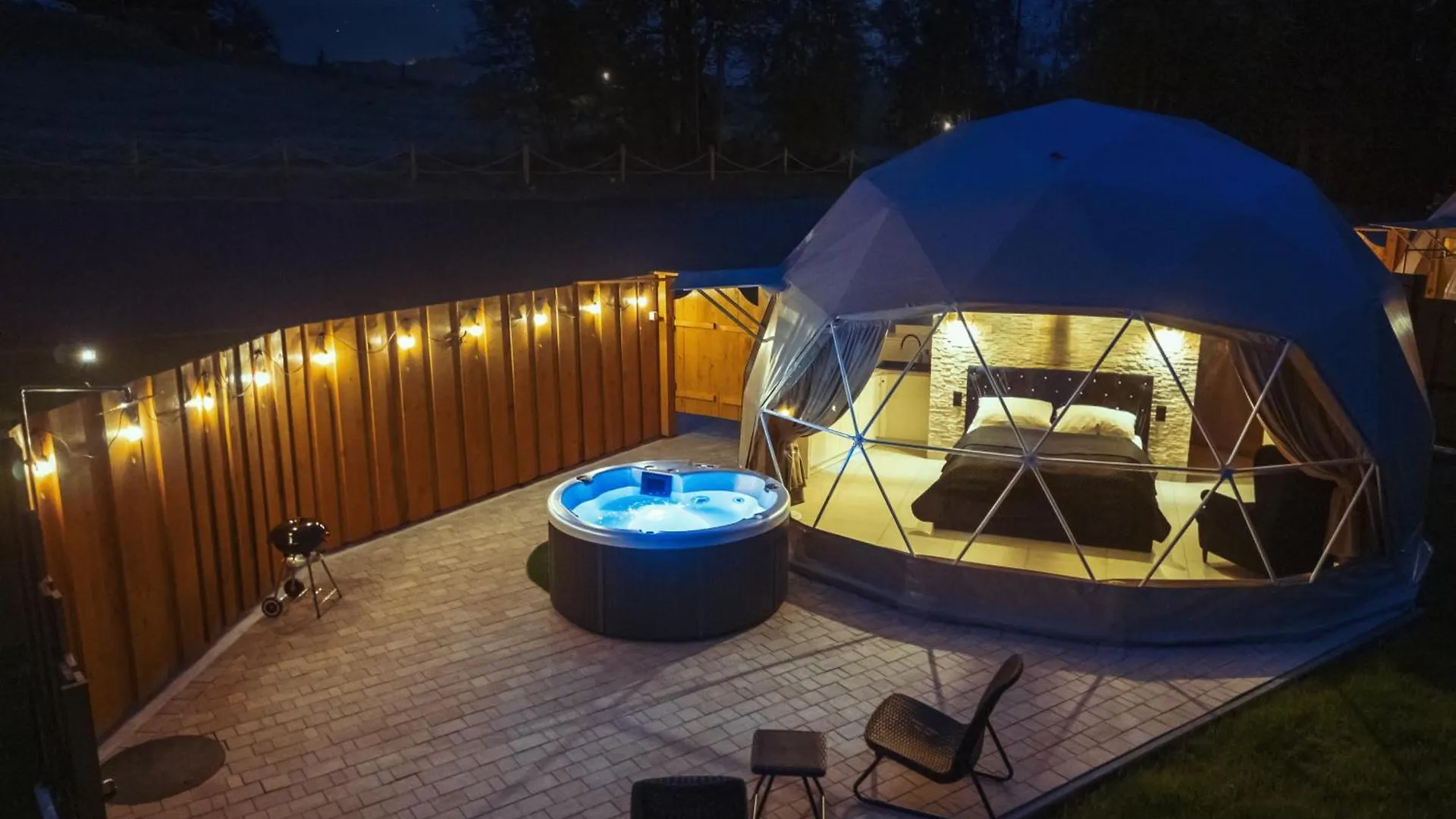 Hotel Diamond Glamp & Jacuzzi Zakopane Luxusní stan