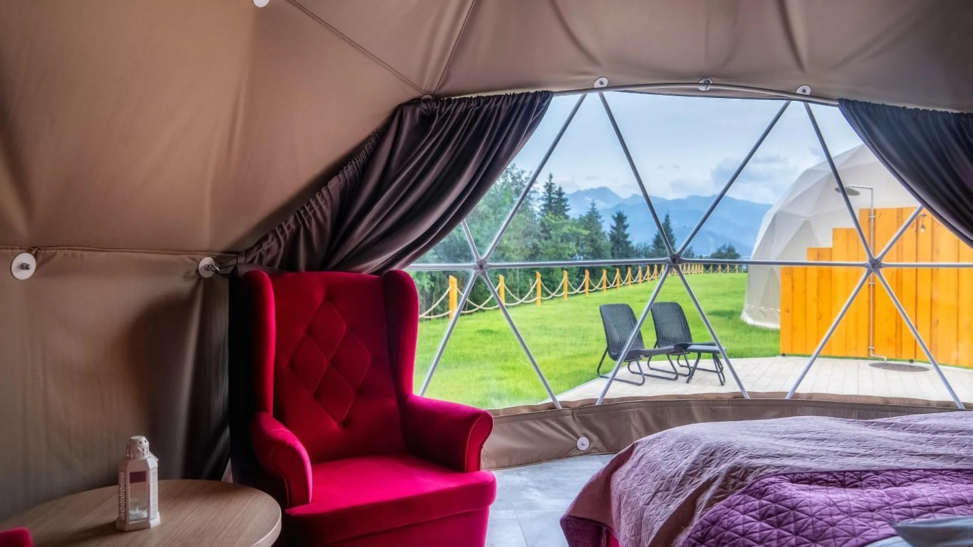 Hotel Diamond Glamp & Jacuzzi Zakopane Luxusní stan