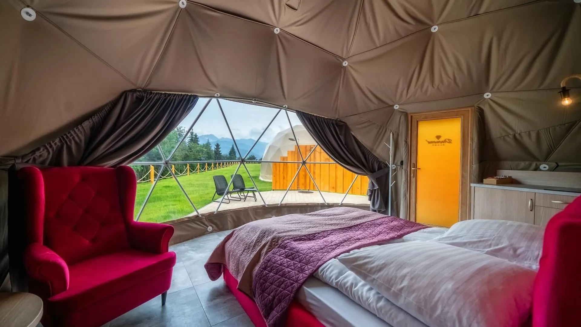 Hotel Diamond Glamp & Jacuzzi Zakopane Luxusní stan