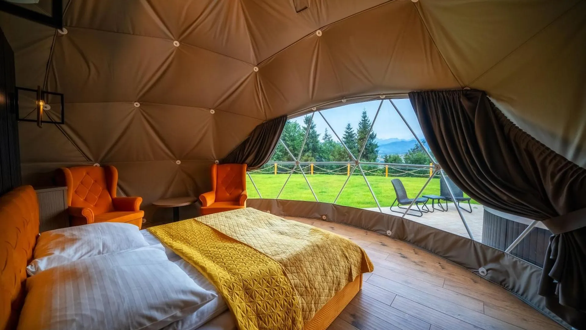 Hotel Diamond Glamp & Jacuzzi Zakopane Luxusní stan
