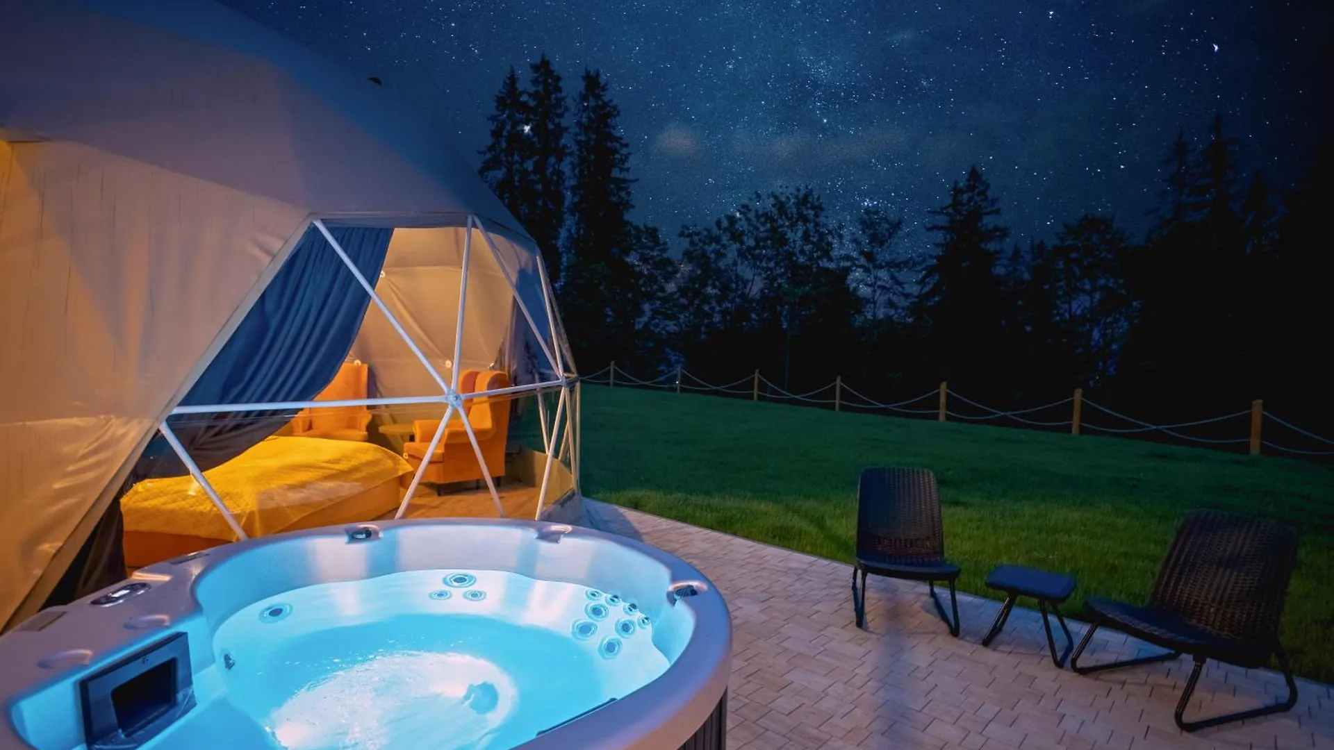 Diamond Glamp & Jacuzzi Hotel Zakopane Luxussátor