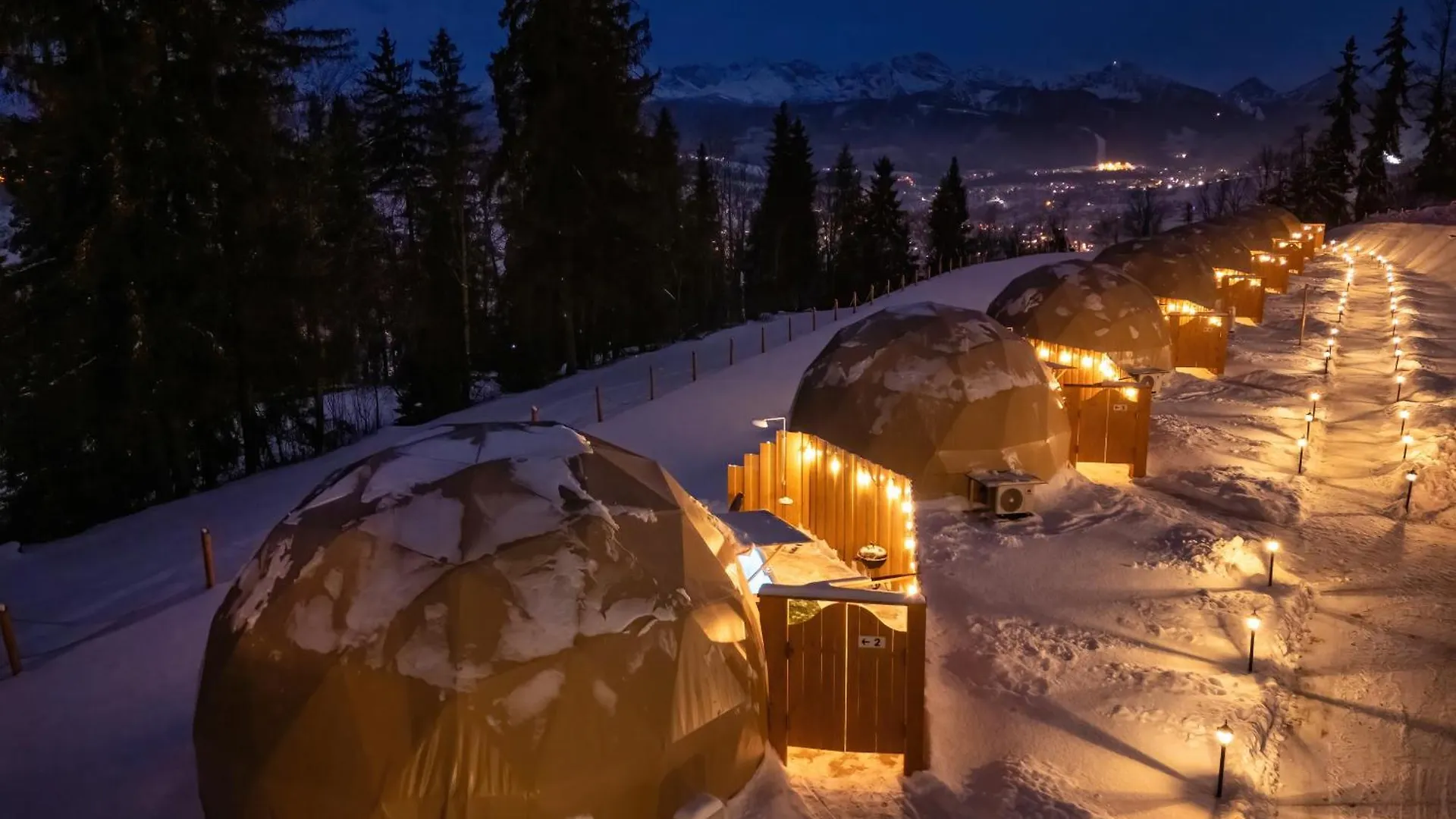 Diamond Glamp & Jacuzzi Hotel Zakopane Lengyelország
