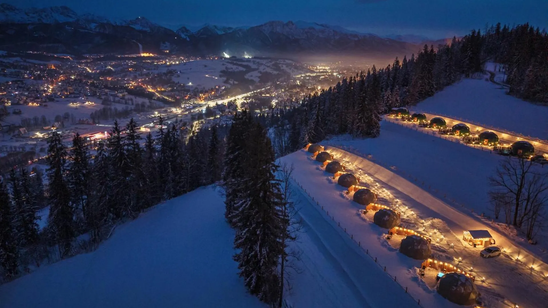 Luxussátor Diamond Glamp & Jacuzzi Hotel Zakopane